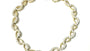Yellow Plated on Silver Cubic Zirconia Bracelet