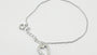 Holy Communion Silver Heart Bracelet