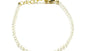 A Kids Gold Plated Silver Pearl Bracelet