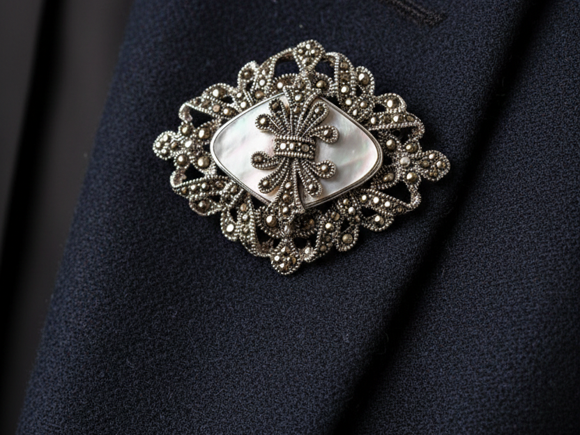 Marcasite Brooche