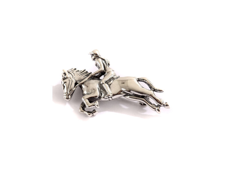 Horse Silver Brooch
