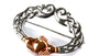 Claddagh Silver 2 Tone Brooch