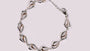 Silver with Rose Gold Plate Bracelet