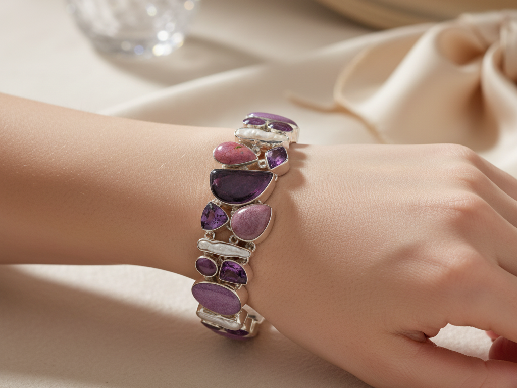 Semi Precious Stone Bracelet
