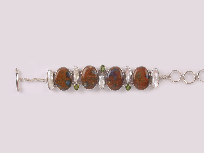 Semi Precious Stone Bracelet