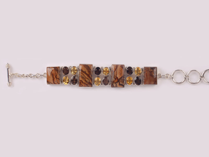 Semi Precious Stone Bracelet