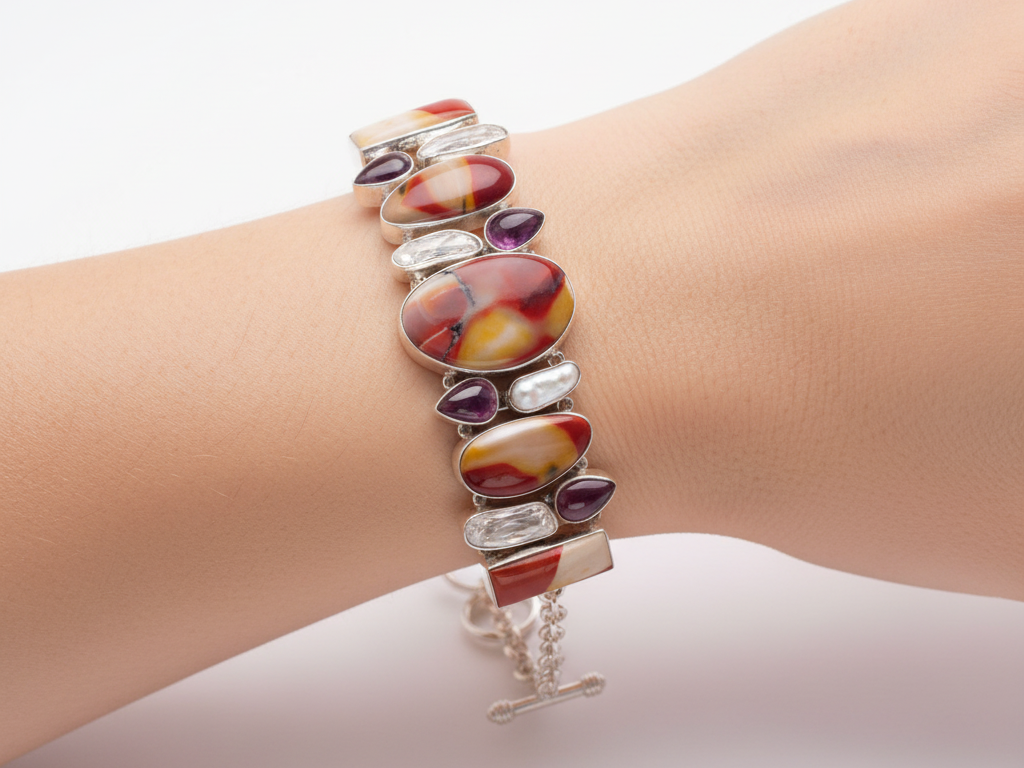 Semi Precious Stone Bracelet