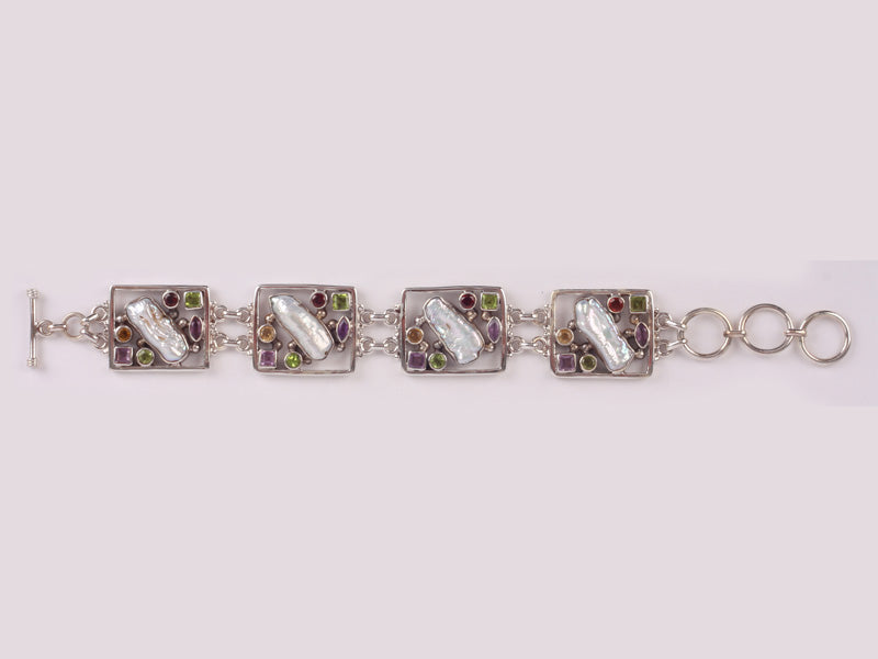 Semi Precious Stone Bracelet