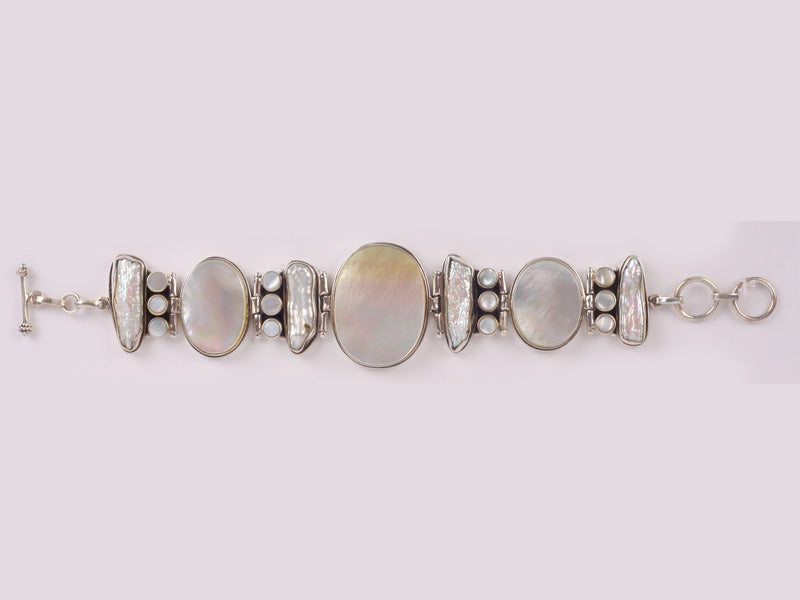 Shell and Opal Bracelet