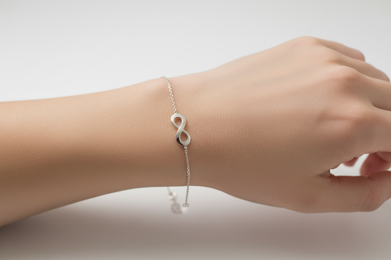 9 CT White Gold Bracelet