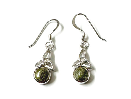 Celtic Silver All Connemara Connemara Earrings