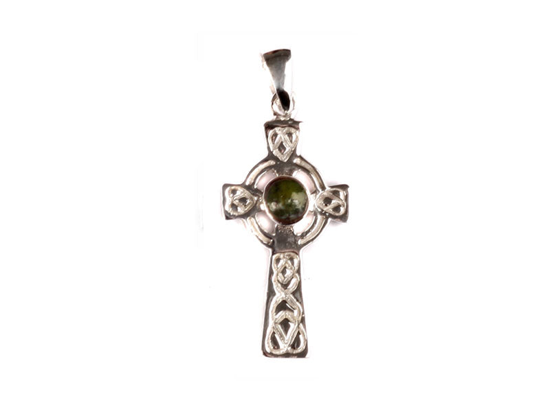 Connemara Marble Cross Pendant