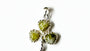 Connemara Marble Silver Shamrock Pendant