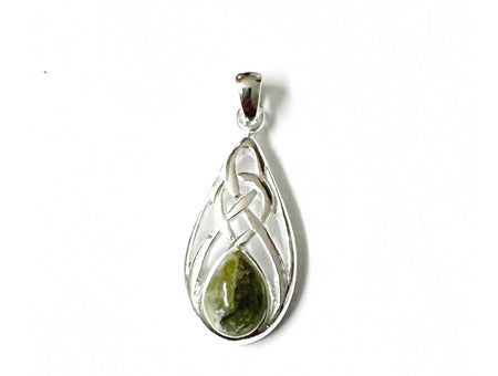 Connemara Marble Celtic Pendant