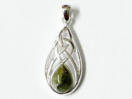 Connemara Marble Celtic Pendant