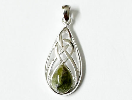 Connemara Marble Celtic Pendant