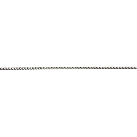 SILVER CURB CHAIN