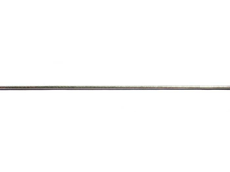 SILVER ROUND SNAKE CHAIN