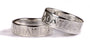 Mo Anam Cara Trinity Knot Silver Wedding Ring Set