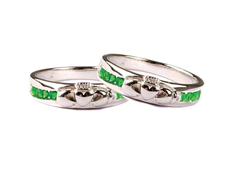 Claddagh Wedding Ring Set