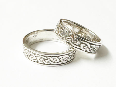 Celtic Wedding Ring Set