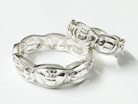 Claddagh Wedding Ring Set