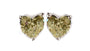 A Peridot 5mm Cubic Zirconia Earring.
