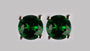 A Emerald  Cubic Zirconia Earring.