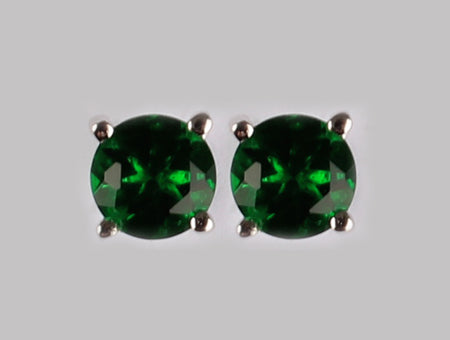 A Emerald  Cubic Zirconia Earring.