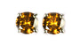 A Champagne 3mm Cubic Zirconia Earring.