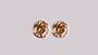Champagne Silver Cz Earring