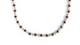 Garnet Cubic Zirconia Necklace
