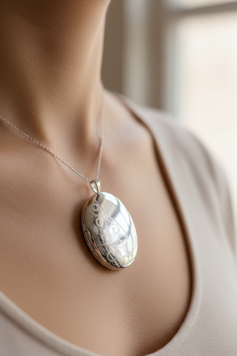 Locket Silver.