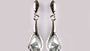 A White Cubic Zirconia Earring