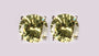 A Peridot Cubic Zirconia Earring.6MM
