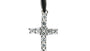 A White Cubic Zirconia Pendant Chained and Boxed