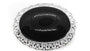 Black Stone Brooche