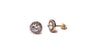 9 CT Yellow Gold Pendant And Earring Set Chained.
