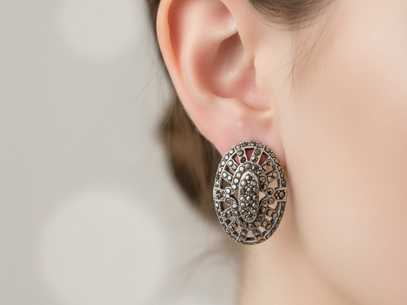 Marcasite Earring