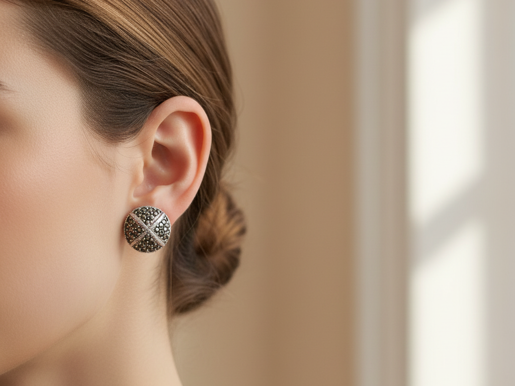 Marcasite Earring