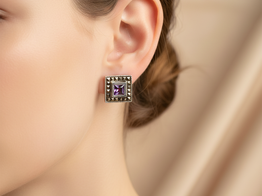 Marcasite Earring