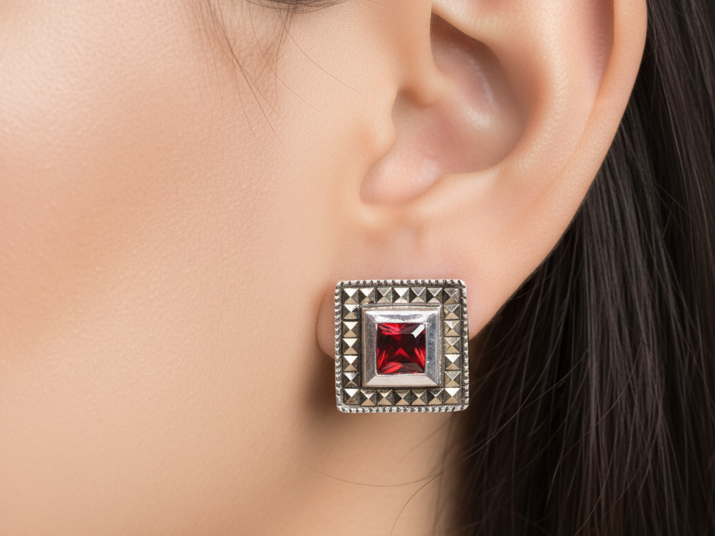 Marcasite Earring