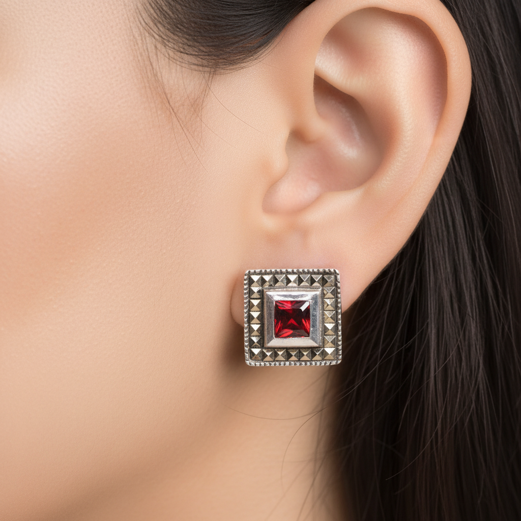 Marcasite Earring