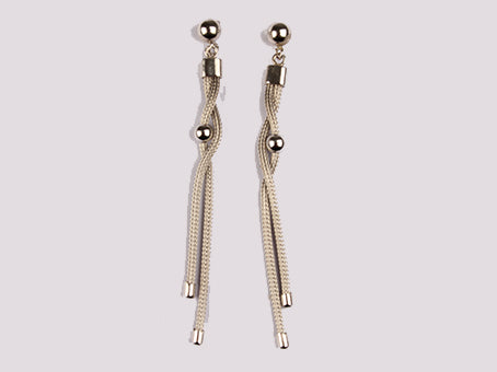 Simply Silver Earring.