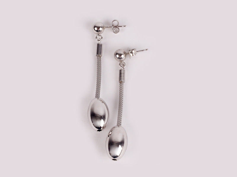 Simply Silver Earring