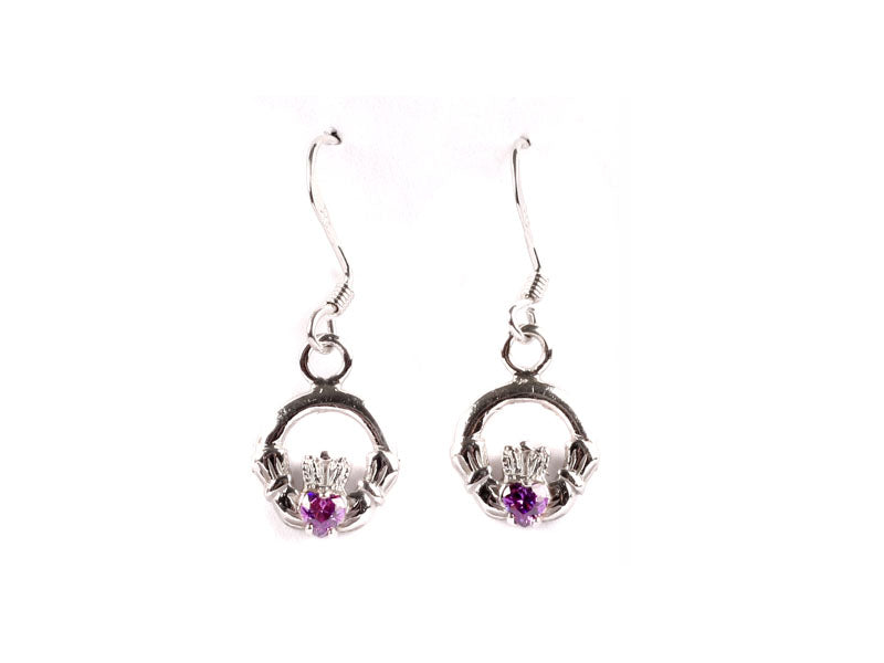 Claddagh Kids BirthStone Earring