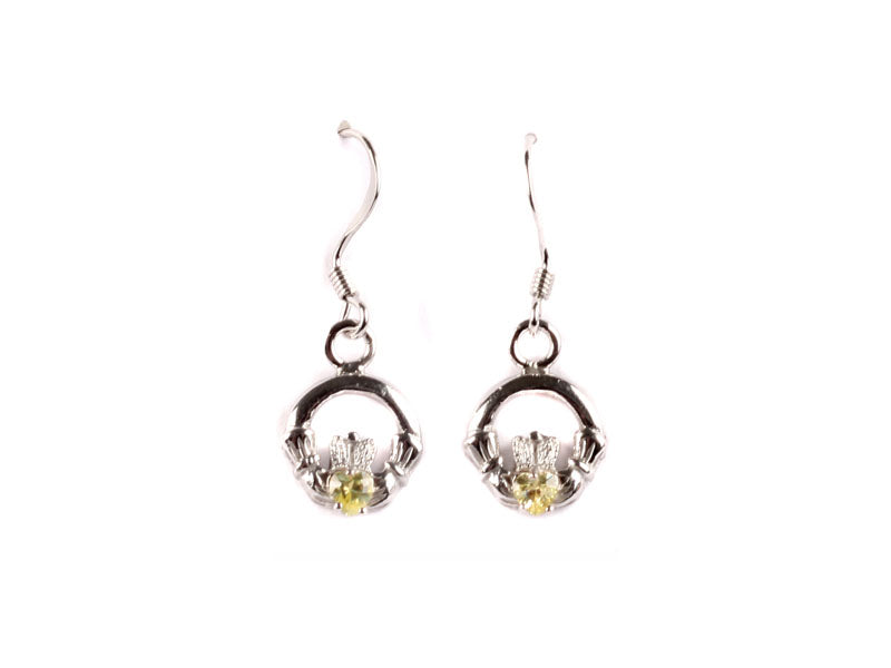 Claddagh Kids BirthStone Earring