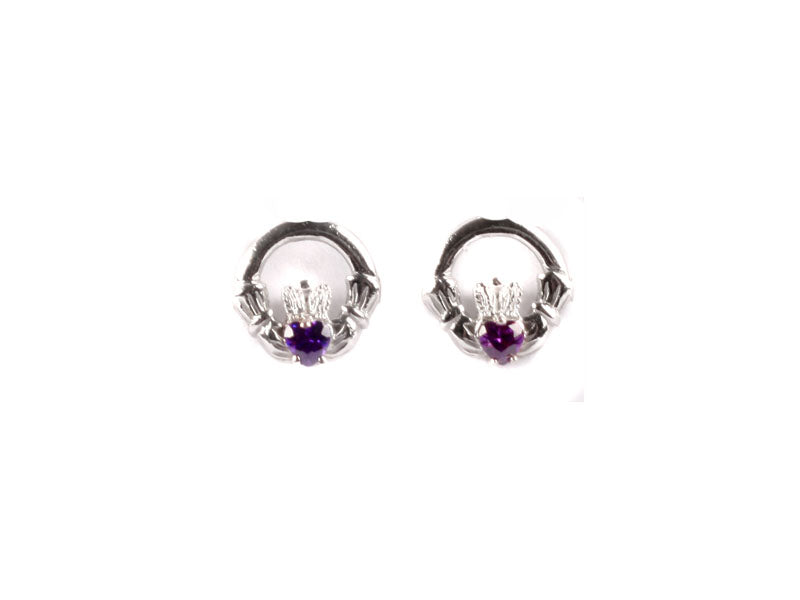 Claddagh Kids BirthStone Earring