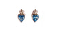 Claddagh BirthStone Earring