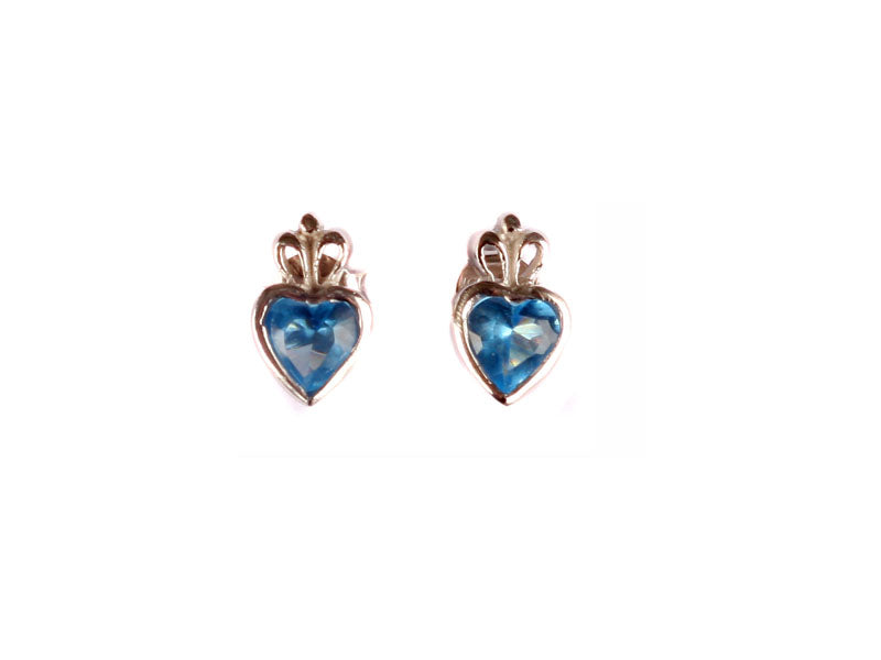 Claddagh BirthStone Earring